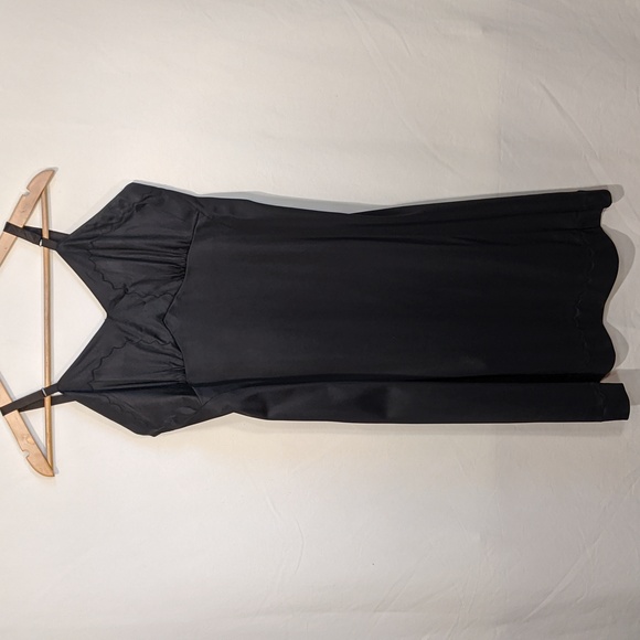 Vintage black dress slip - Picture 2 of 5
